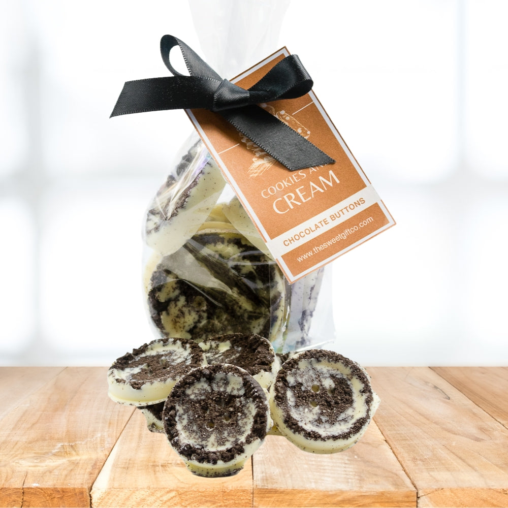 Cookies & Cream Chocolate Buttons