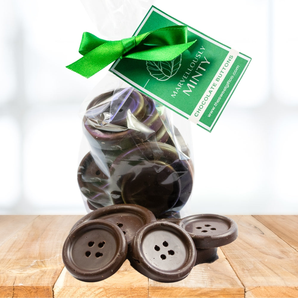 Marvellous Minty Dark Chocolate Buttons