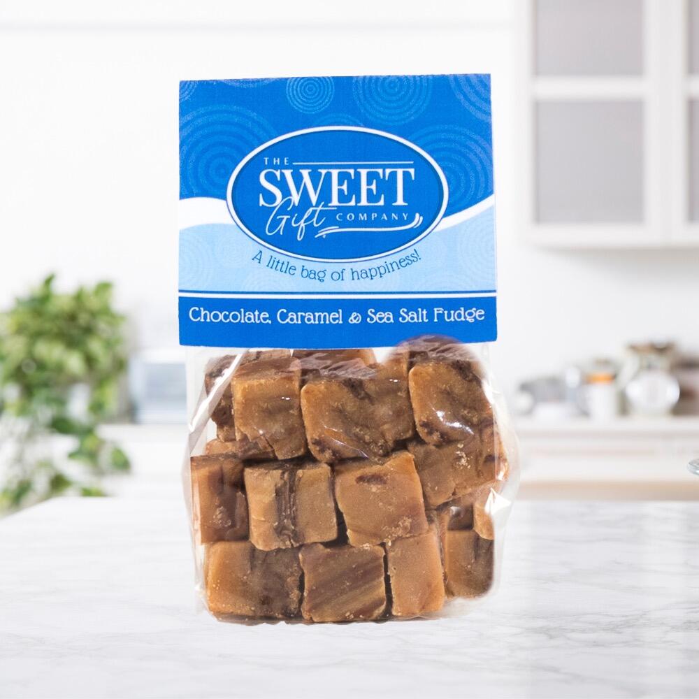 Chocolate, Caramel & Sea Salt Fudge