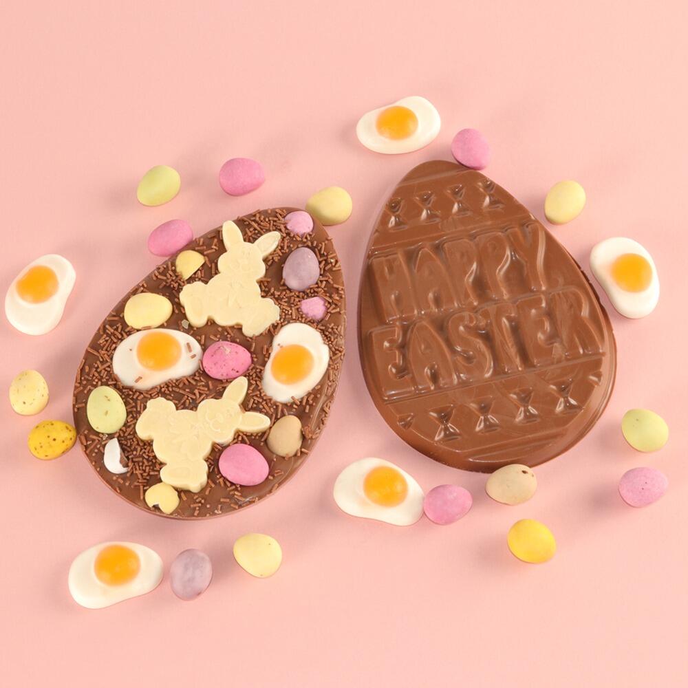 The Easter Bunny Chocolate Easter Egg Slab