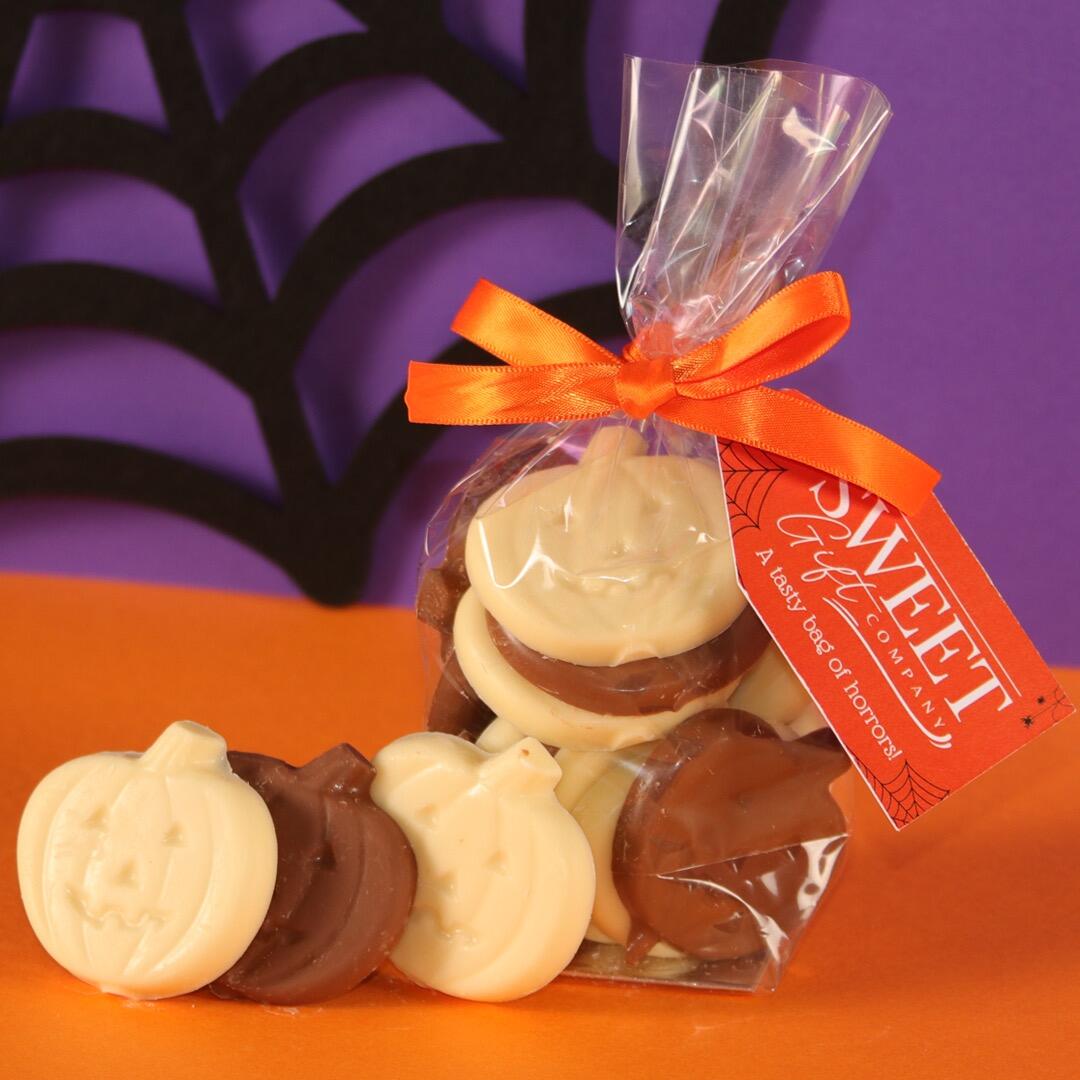 Milk & White Chocolate Pumpkins