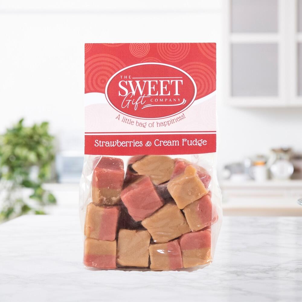 Strawberry & Cream Fudge