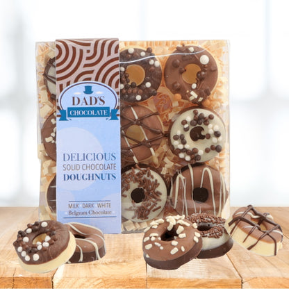 Dad's Solid Chocolate Donuts