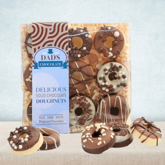 Dad's Solid Chocolate Donuts