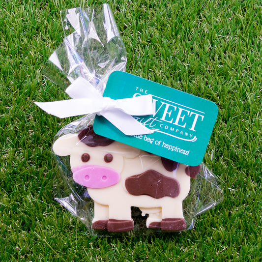 Handmade Belgian Chocolate Cow