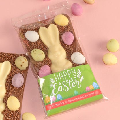 The Mini Egg Easter Bunny Chocolate Bar