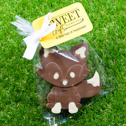 Handmade Belgian Chocolate Fox