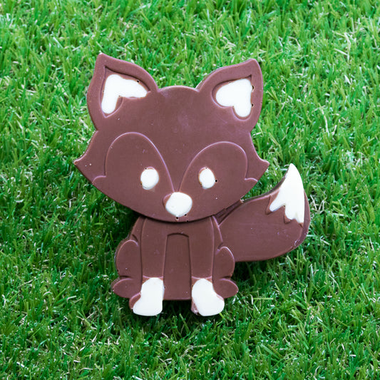 Handmade Belgian Chocolate Fox