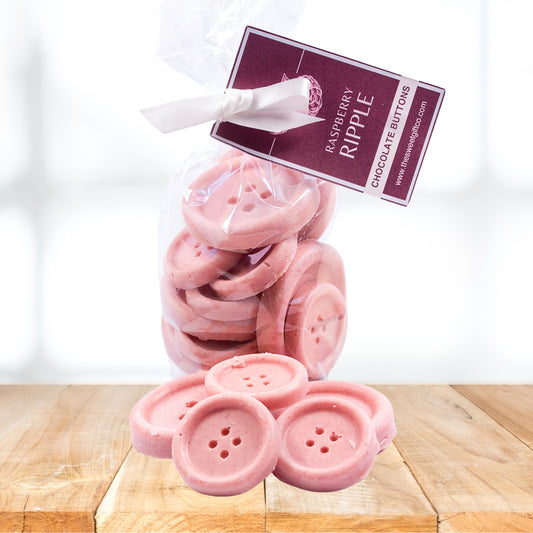 Raspberry Ripple Buttons