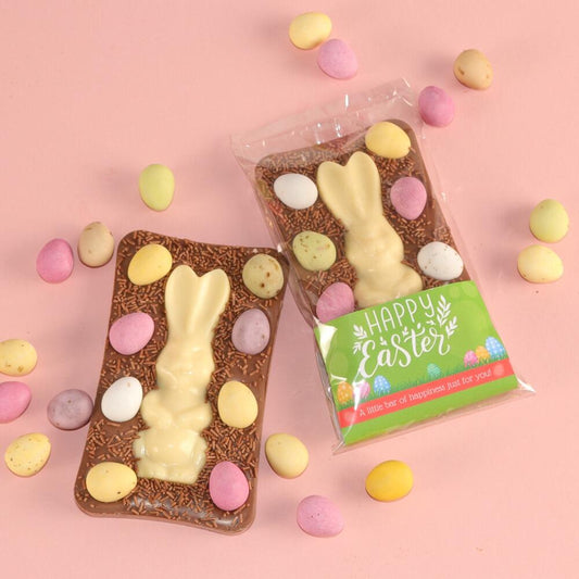 The Mini Egg Easter Bunny Chocolate Bar