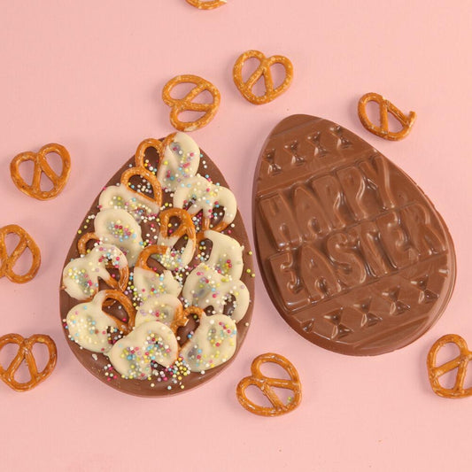 The Chocolate Pretzel Easter Egg Slab