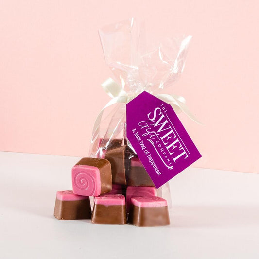 Raspberry Milk Chocolate Truffles