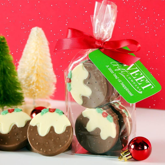 Mini Chocolate Christmas Puddings